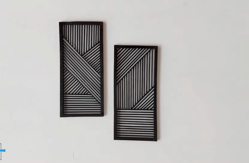 3 Wall Decors from Waste Materials